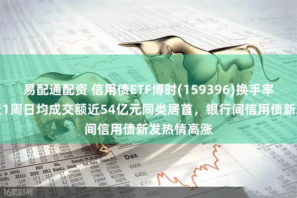 易配通配资 信用债ETF博时(159396)换手率超30%，近1周日均成交额近54亿元同类居首，银行间信用债新发热情高涨